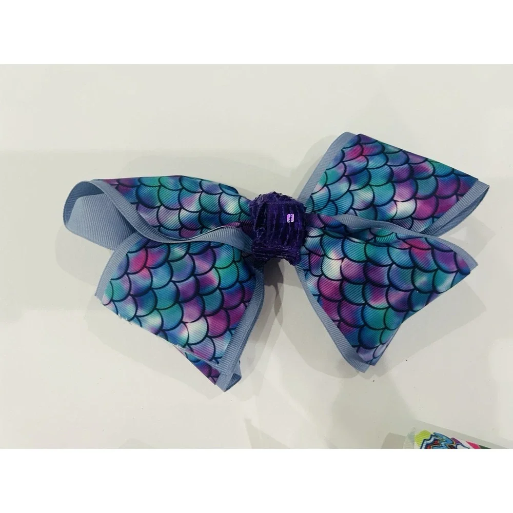 Lot of Girls Hair‎ Bows - Medium/ Large - Mermaid , Paw Patrol , Peeps Occasion